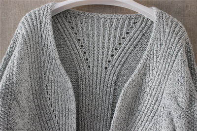 2015秋冬新風尚 大麻花口袋粗線針織開衫，詮釋OL優雅通勤風